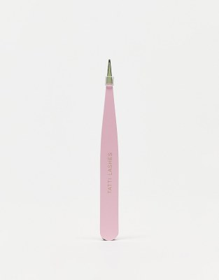 Tatti Lashes Pointed Tweezers - Pink - ASOS Price Checker