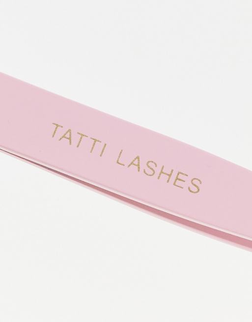 Tatti Lashes – Spitze Pinzette in Rosa, 4 von 4