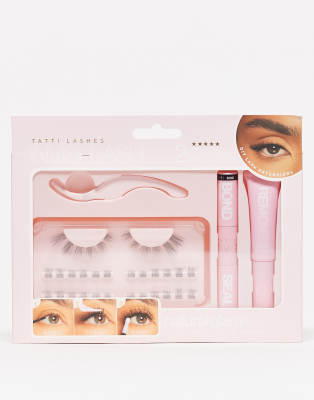 Tatti Lashes - Tres Chic Invisi Kit - Künstliche Wimpern-Neutral
