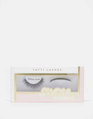 Tatti Lashes - Wedding Lash - Bridal Glam - Künstliche Wimpern für Braut-Schwarz