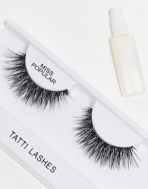 Tatti Lashes x ASOS Exclusive Faux Lash Extension - Miss Popular