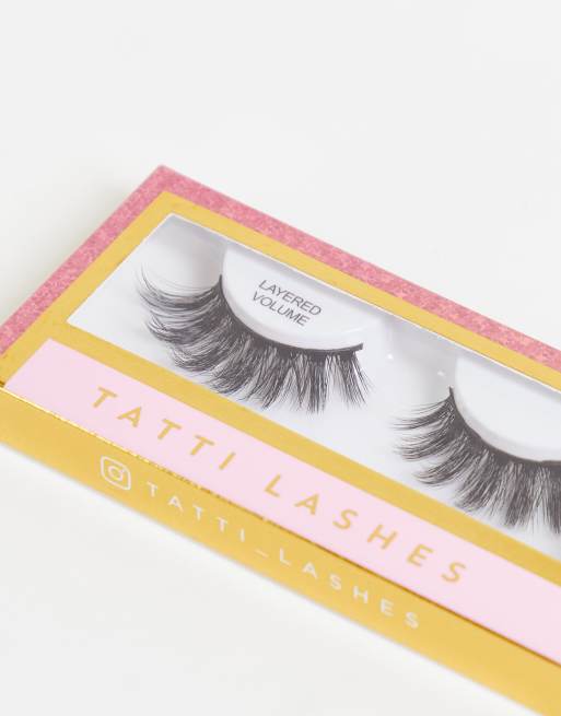 Tatti Lashes x ASOS Exclusive – Layered Volume – Sztuczne rzęsy, 3 z 4