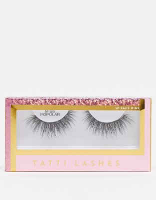 Tatti Lashes x ASOS Exclusive - Wimpernverlängerung in Miss Popular-Schwarz