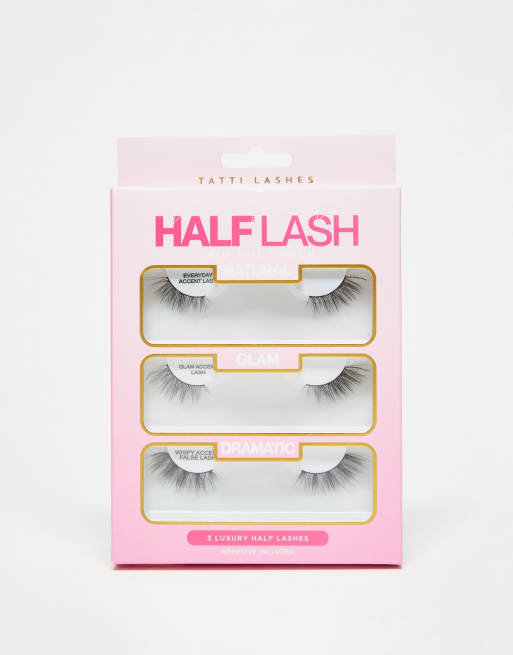 Tatti Lashes x ASOS Exclusive – Zestaw sztucznych rzęs (połówki łuków) – zaoszczędź 17%