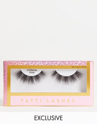 Tatti Lashes x ASOS - Exclusivité - Alternating Drama - Faux-cils-Pas de couleur