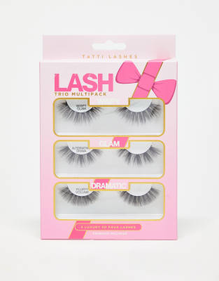 Tatti Lashes x ASOS - Exklusiv - Bestseller-Set (22% Ersparnis)-Schwarz