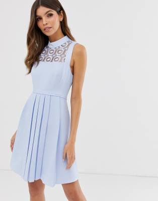 ted baker light blue dress