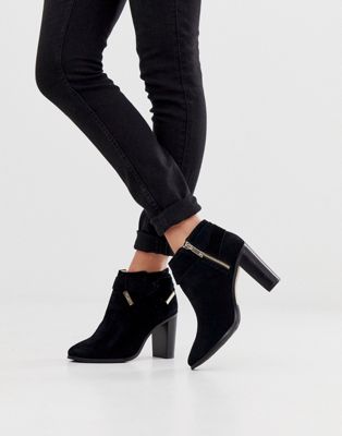 ted baker black ankle boots