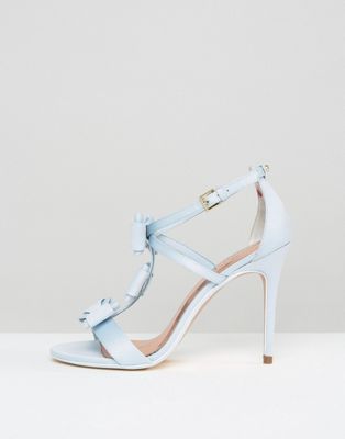 ted baker bow heeled sandals