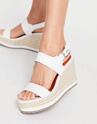 Ted Baker - Archeri - Espadrille sandalen met sleehak in wit | ASOS