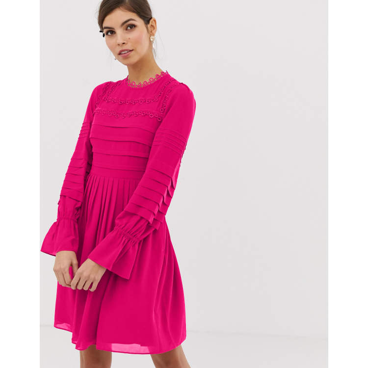 Ted baker arrebel cheap lace trim dress