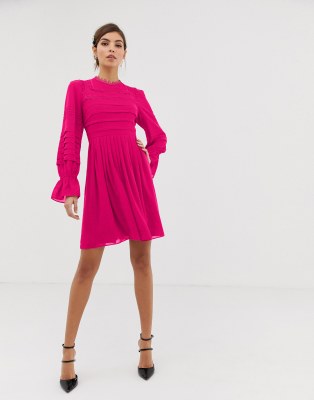 ted baker arrebel lace trim dress