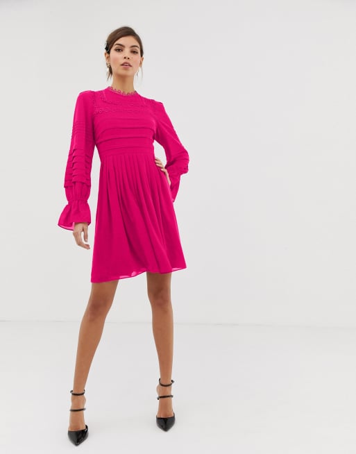 Ted baker arrebel cheap lace trim dress