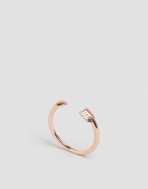 Ted Baker - Bague motif flèche de Cupidon
