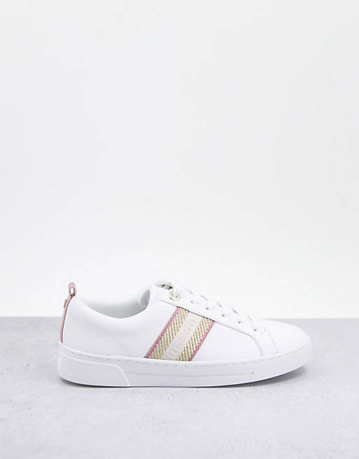 Women Trainers/Ted Baker Baily trainer in white 