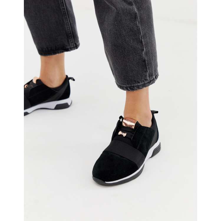 Ted baker emmha on sale slip on trainers black