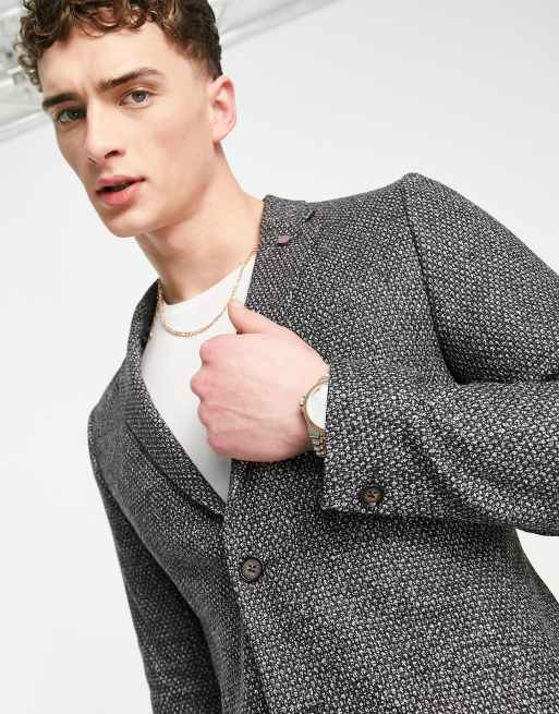 Ted baker grey clearance blazer