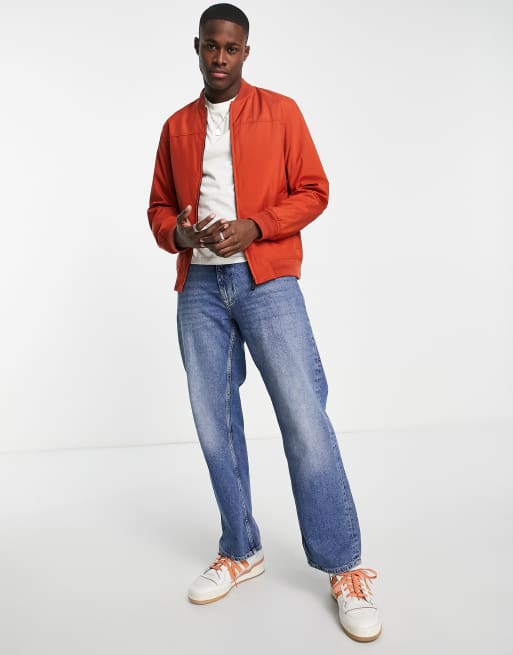 Ted baker clearance red bomber jacket