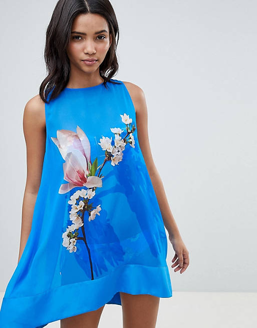 Ted Baker botanical beach cover-up