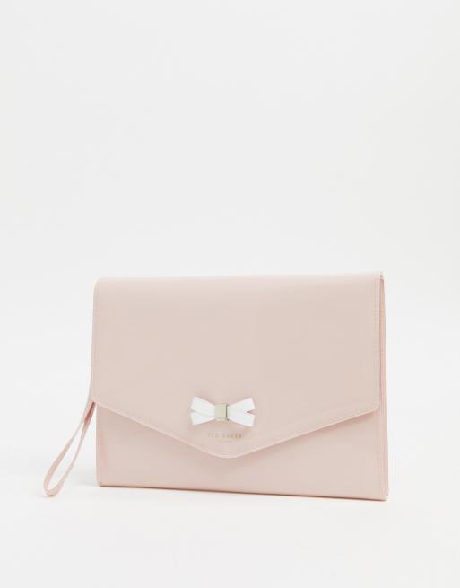 Ted baker bow envelope cheap pouch bag