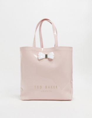 Ted Baker bow detail large icon bag