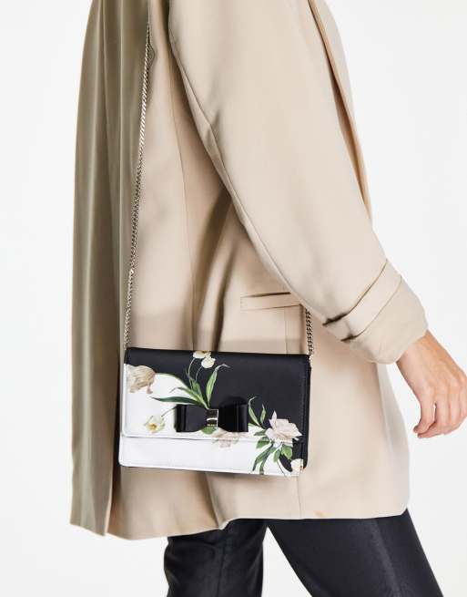 Ted baker looped bow evening online bag