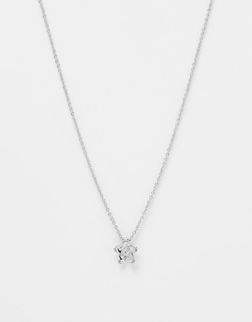 Ted Baker - Braddie - Pendente argento a forma di germoglio