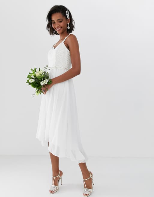 Ted Baker bridal  pleated midi dress  with embellished belt   Ted Baker bridal  pleated midi dress  with embellished belt