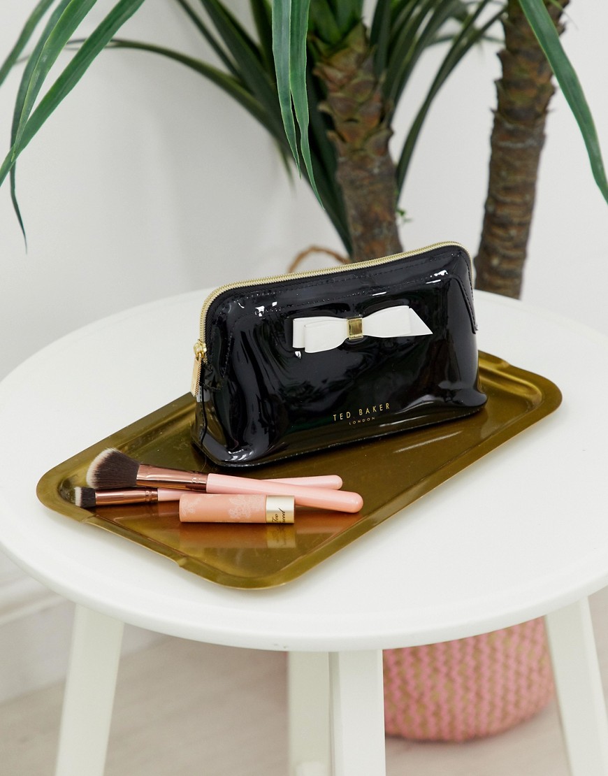 Ted Baker - Cahira - Trousse con fiocco-Nero