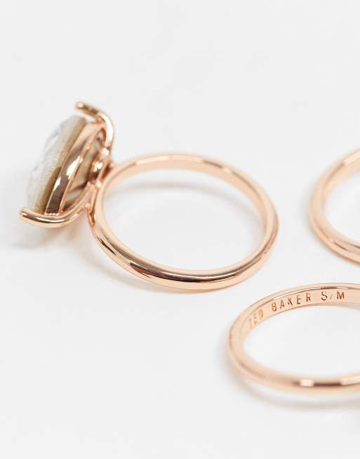 Ted baker stacking on sale rings