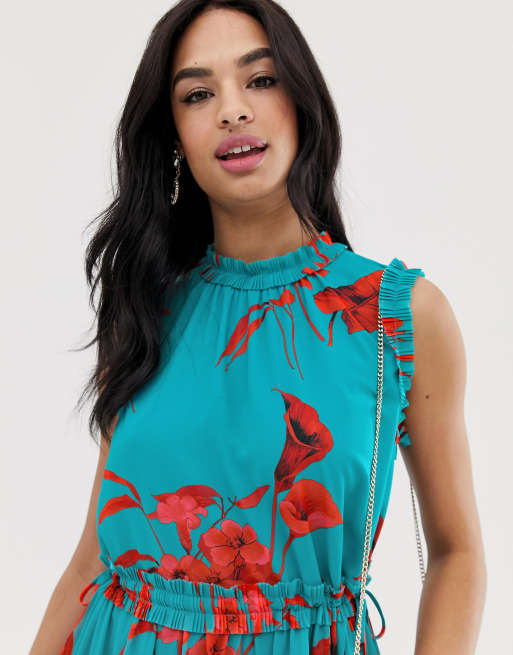 Ted baker camelis on sale fantasia tiered midi dress