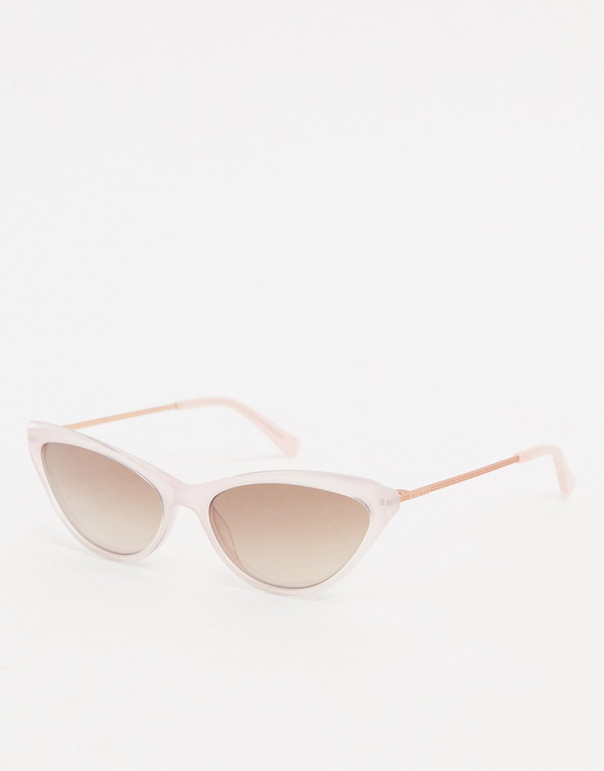 Ted Baker - Cat eye-zonnebril in roze