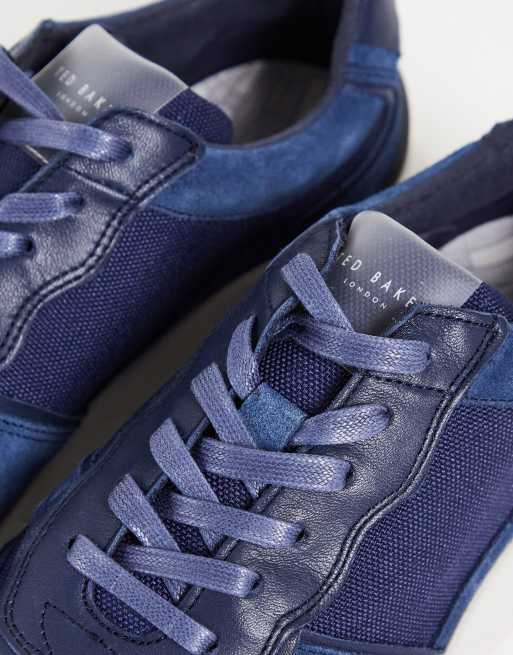 Ted baker hot sale navy trainers