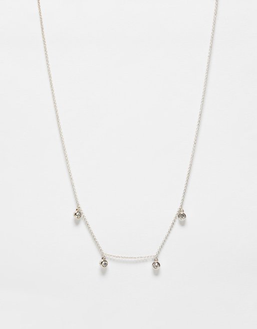 Ted Baker - Clemee - Collana argento con charm in cristallo
