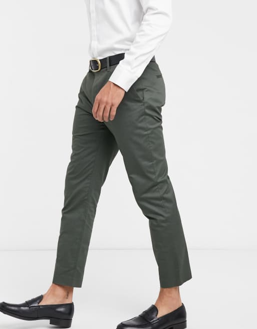 Ted Baker - Cliftro - Dyed katoenen cropped broek, 4 van 4