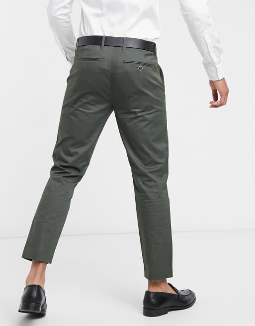 Ted Baker - cliftro - Pantaloni corti in cotone tinto in capo, 2 di 4