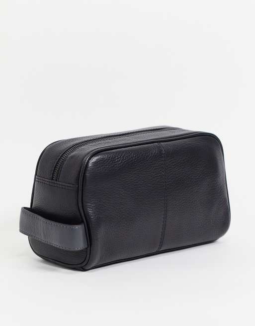 Ted baker black online wash bag