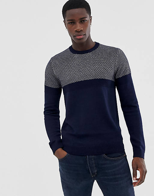 Ted Baker contrast knitted jumper | ASOS