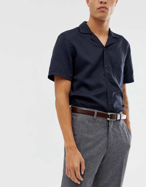 Ted Baker Crafti leather reversible belt