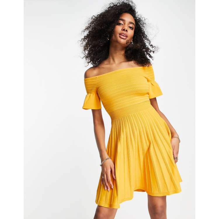 Ted baker shop mustard dress