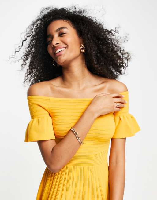 Ted baker hot sale mustard dress