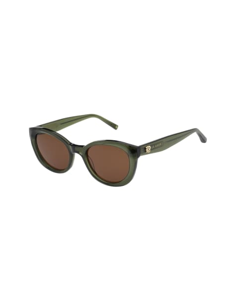 Ted Baker Daliah sunglasses in khaki - view 1