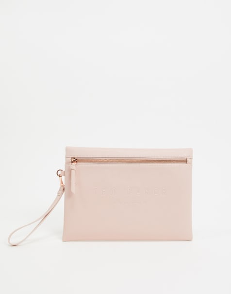 Ted Baker - Deboss - Pochette griffée à fermeture éclair