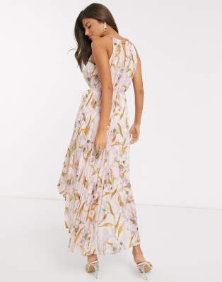 ted baker light pink floral dress
