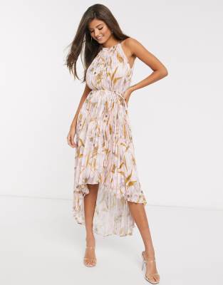 ted baker light pink floral dress