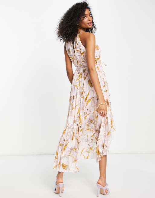 Ted baker pleated on sale dress