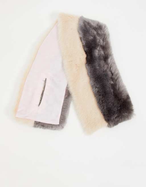 Ted baker fur store scarf