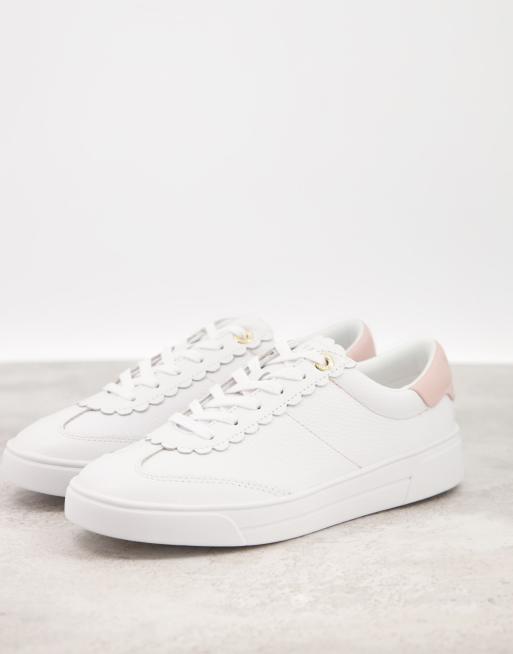 Ted Baker Ebby trainer in white | ASOS