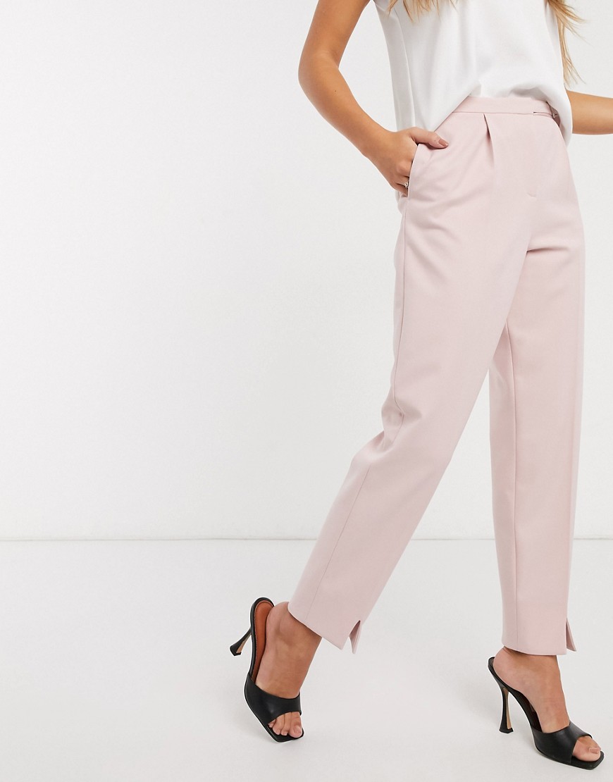Ted Baker - Elegante broek met riemdetail in roze