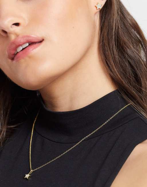 ted baker necklace and earring set